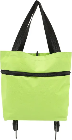 Storage Bag with Wheels Wagon Bag Wheels Oversized Tote Bag Folding Shopping Bags Cricket Bags with