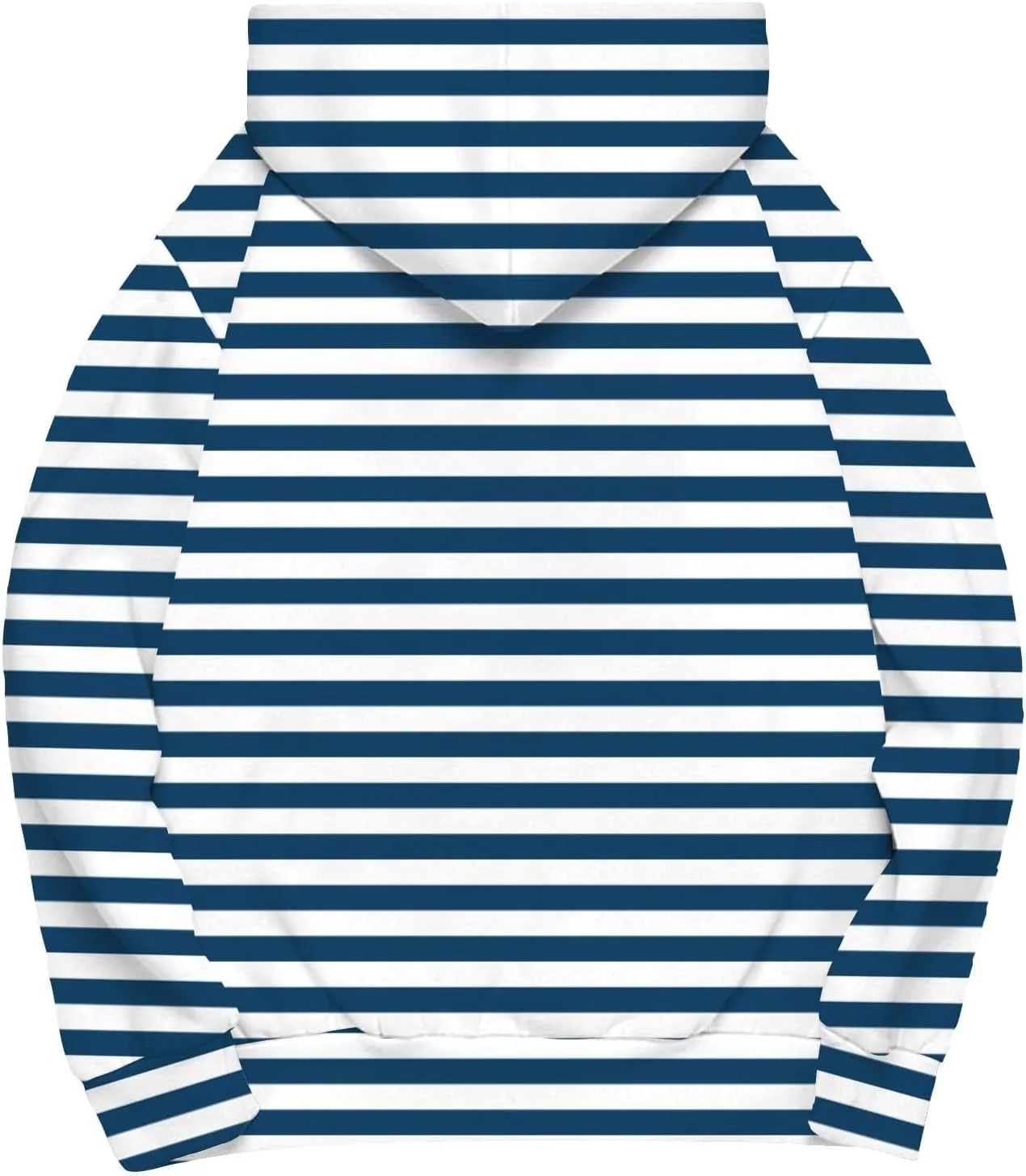 Striped Sweatshirts Women Long Sleeve Drawstring Athletic Hoodies Pullover Sweater Tops Preppy Clothes Fall Outfits