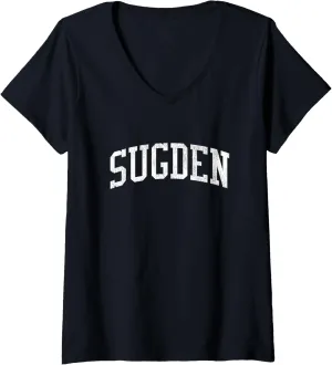 Sugden OK Vintage Athletic Sports JS02 V-Neck T-Shirt