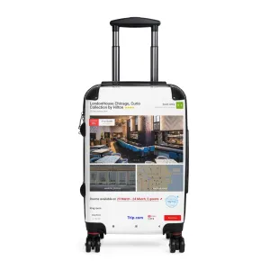 Suitcase - LondonHouse Chicago, Curio Collection by Hilton Travel Luggage