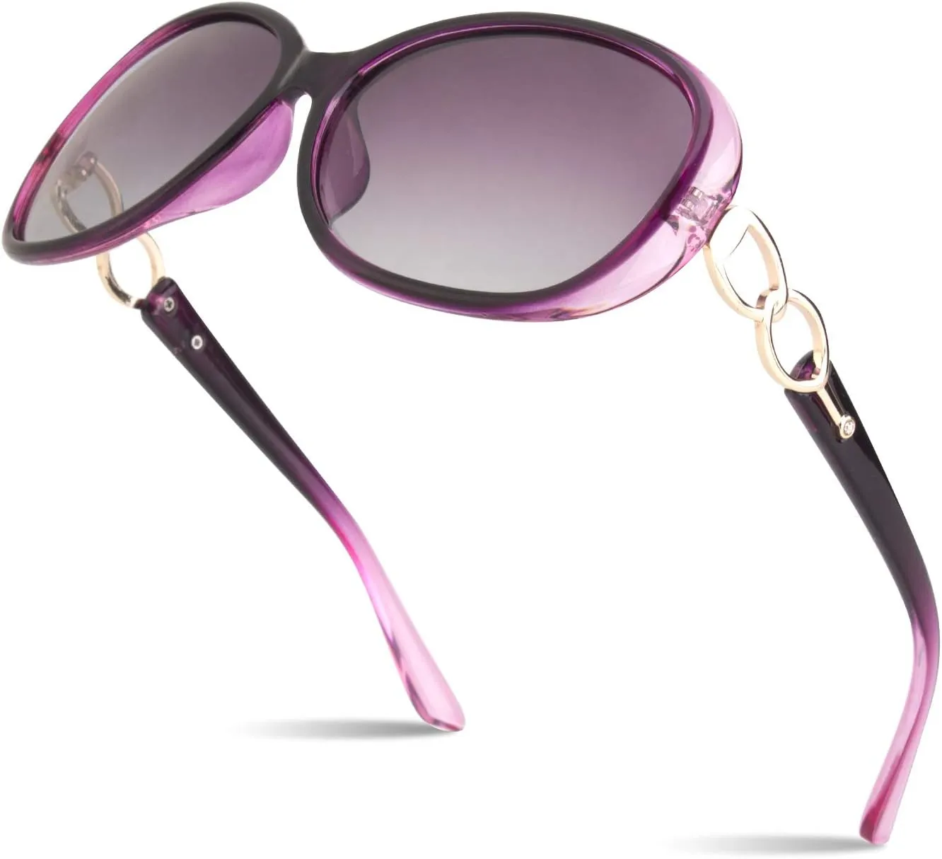 Sunier Sunglasses Womens Polarized Trendy Oversized Sun Glasses Fashion Ladies Shades 100% UV400 Protection S85