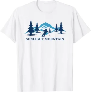 Sunlight Mountain Colorado Ski Resort Mountains T-Shirt