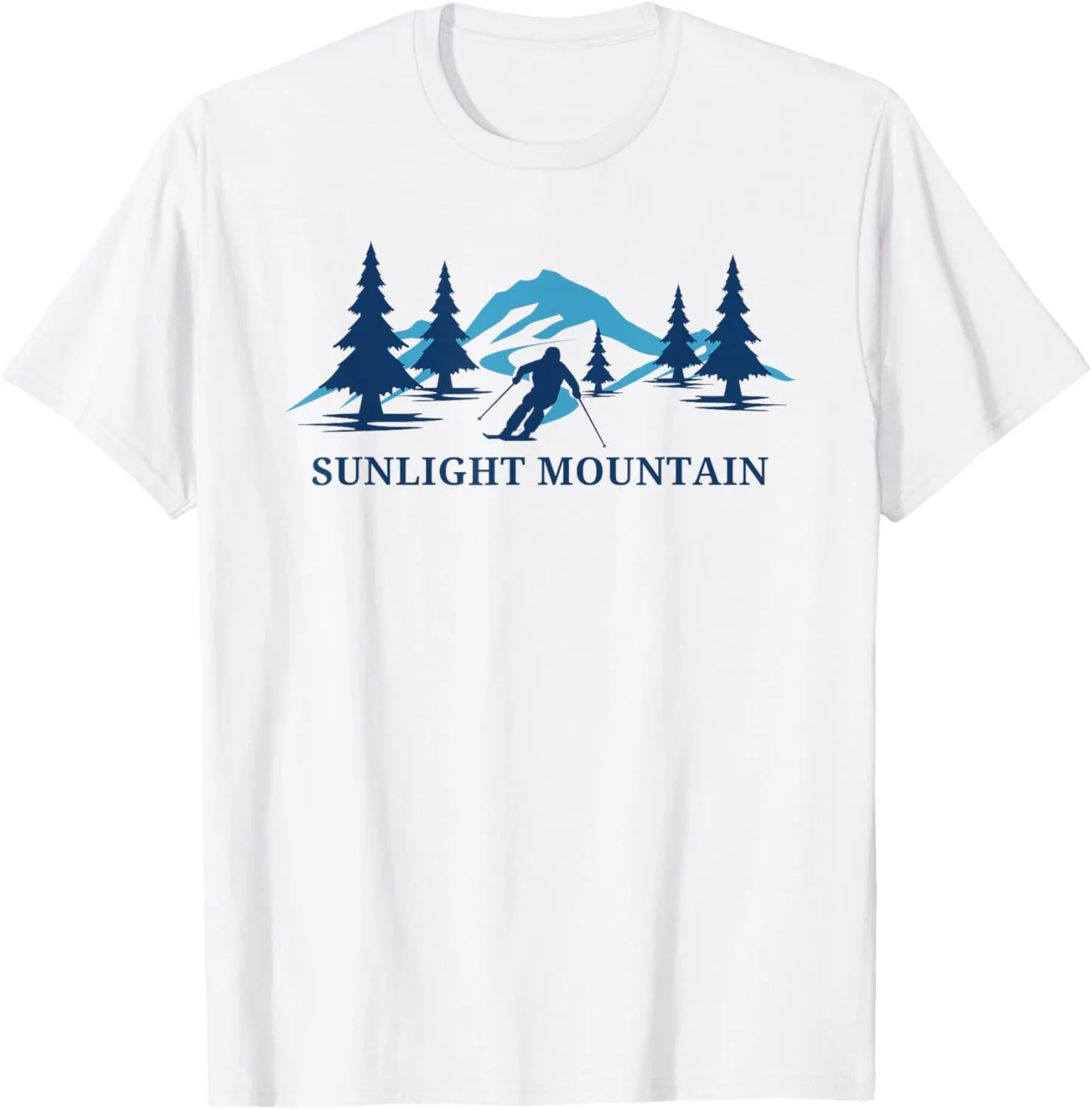 Sunlight Mountain Colorado Ski Resort Mountains T-Shirt