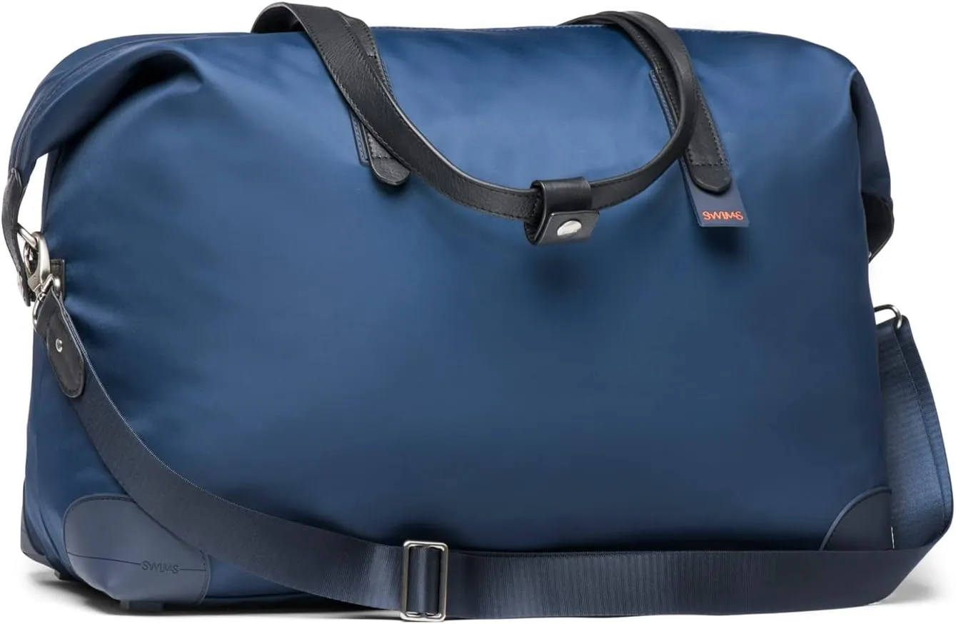 SWIMS Unisex 48 Hour Holdall Bag for Carry-On Luggage for Travel, Commuting, and Everyday - Navy