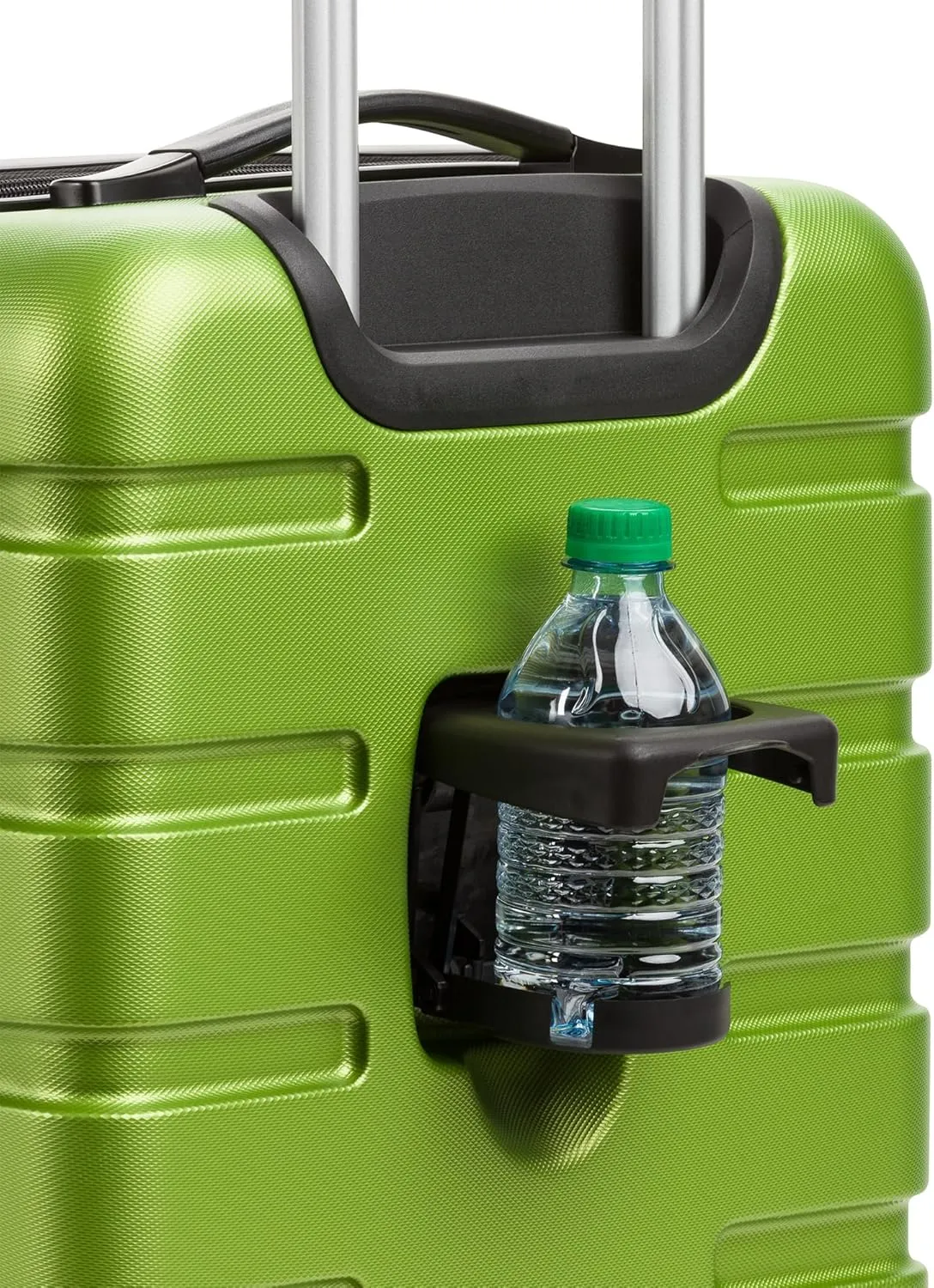 SwissGear 7366 Hardside Expandable Luggage with Spinner Wheels, Green, Carry-On 19-Inch