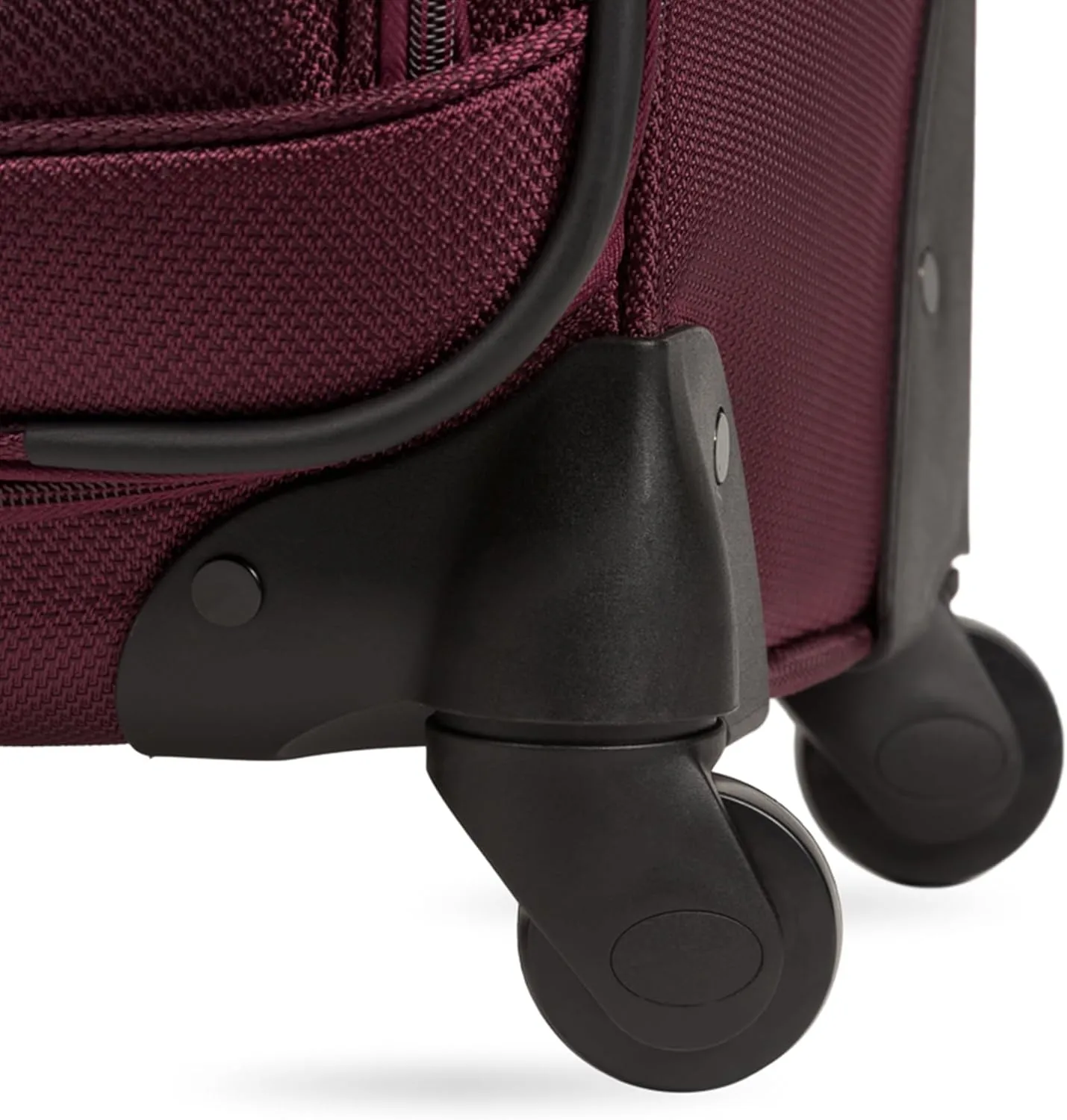 SwissGear Sion Softside Expandable Luggage, Merlot, Checked-Large 29-Inch