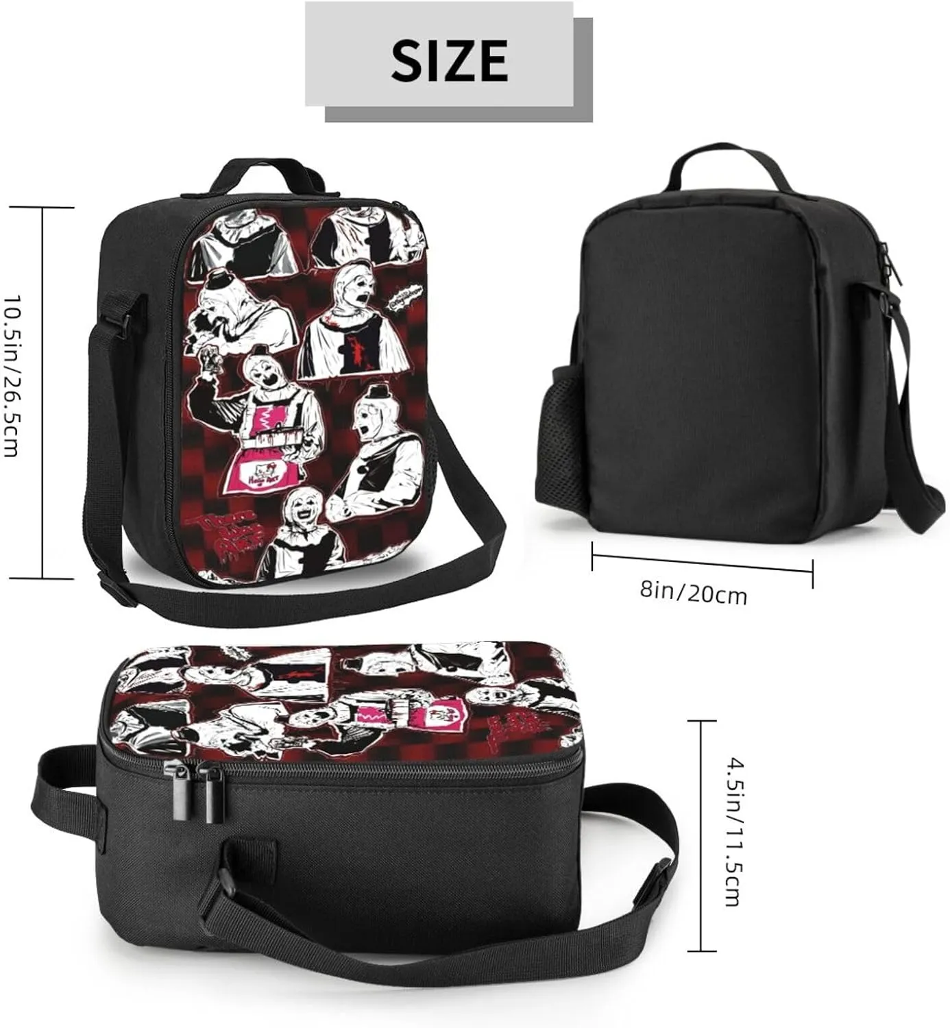 T-Errifier Shopping Bag, Suitable For Work, Picnics, And Daily Travel, Can Be Carried On One Shoulder
