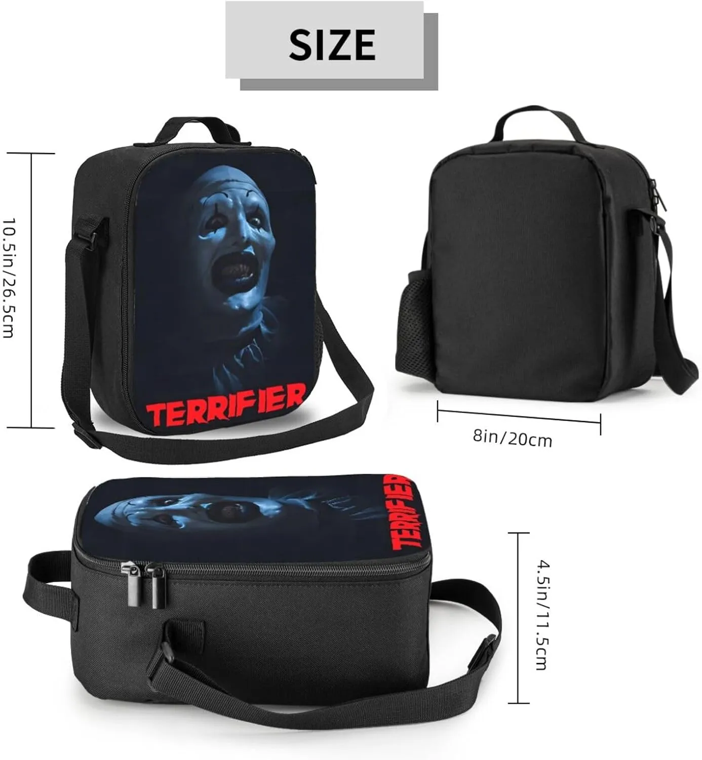 T-Errifier Shopping Bag, Suitable For Work, Picnics, And Daily Travel, Can Be Carried On One Shoulder