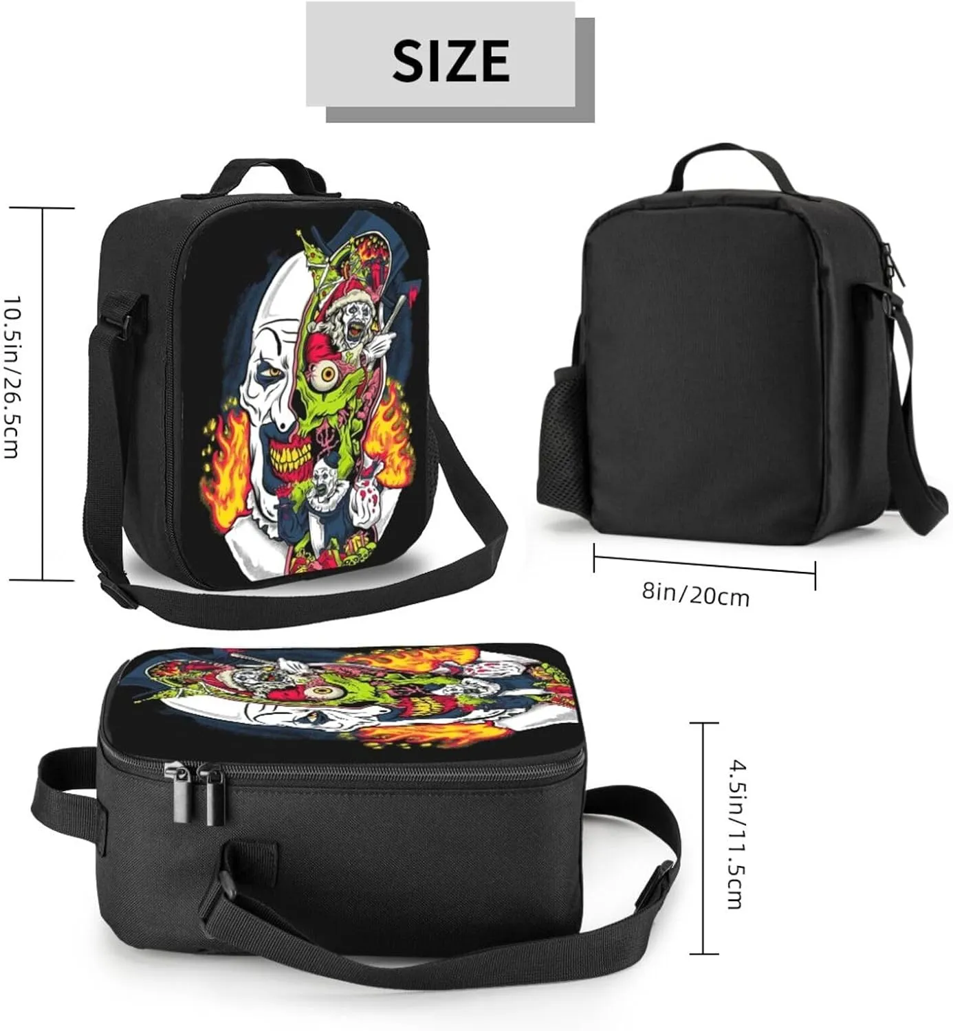 T-Errifier Shopping Bag, Suitable For Work, Picnics, And Daily Travel, Can Be Carried On One Shoulder