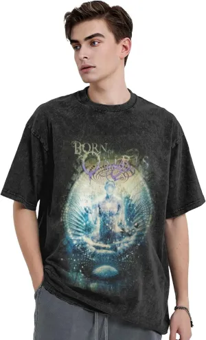 T Shirts for Men Oversized Loose Fit Tshirt Heavy Cotton Washed Vintage Tee Unisex