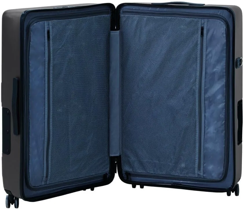 TACH V3.1 Hard Shell 3 Piece Luggage Set - 20, 24 & 28 inch Luggage | Carry On, Medium & Large Checked Suitcases | Patented Built-In Connecting System | Rolling Suitcase Links 9 Bags (Black)