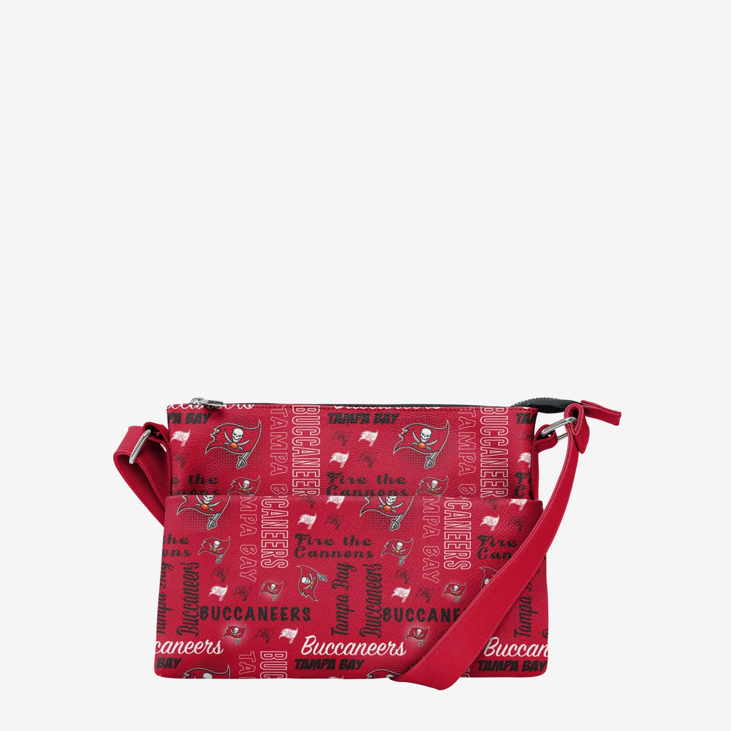 Tampa Bay Buccaneers Spirited Style Printed Collection Foldover Tote Bag