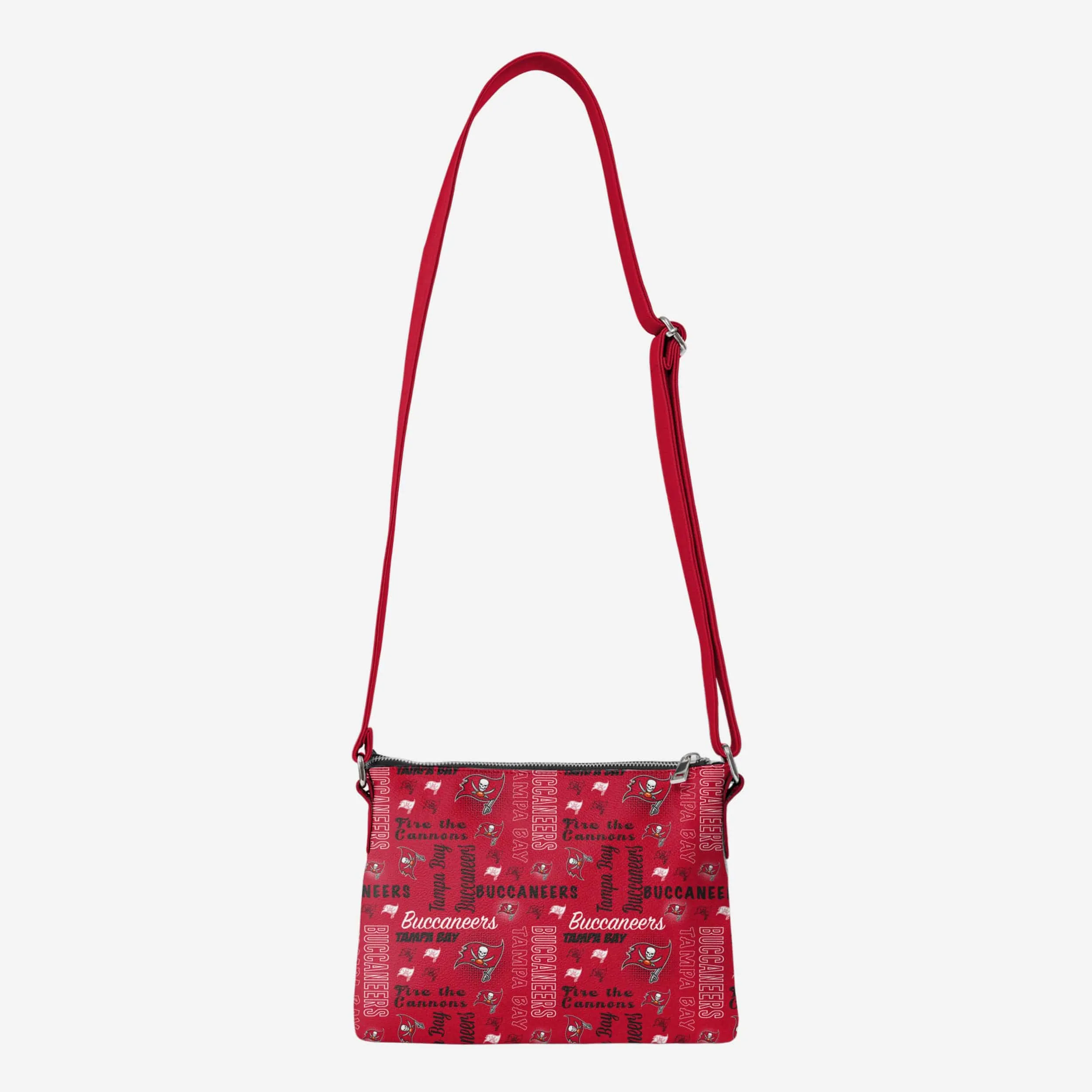 Tampa Bay Buccaneers Spirited Style Printed Collection Foldover Tote Bag