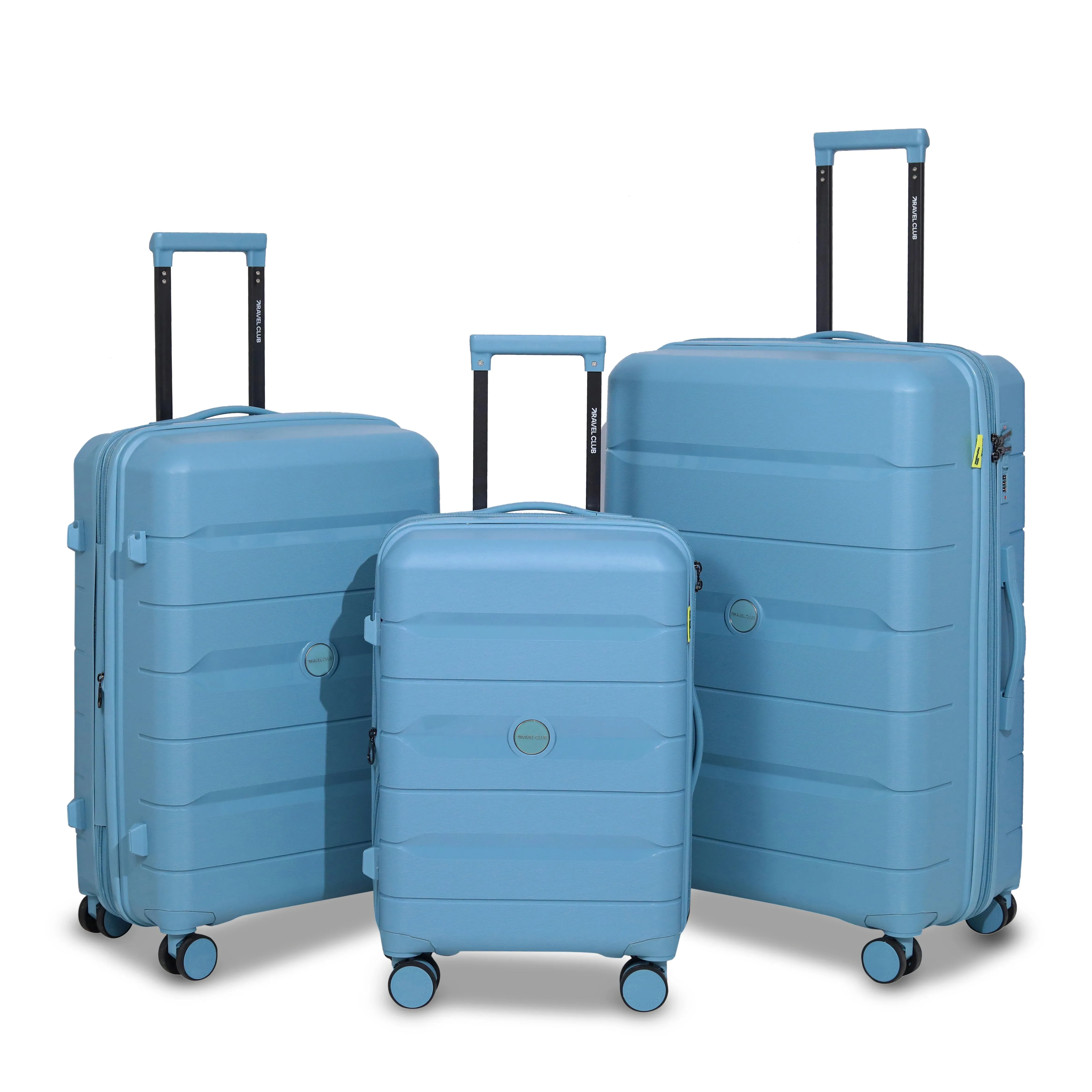 The Orlando Light Blue - Unbreakable Expandable Luggage