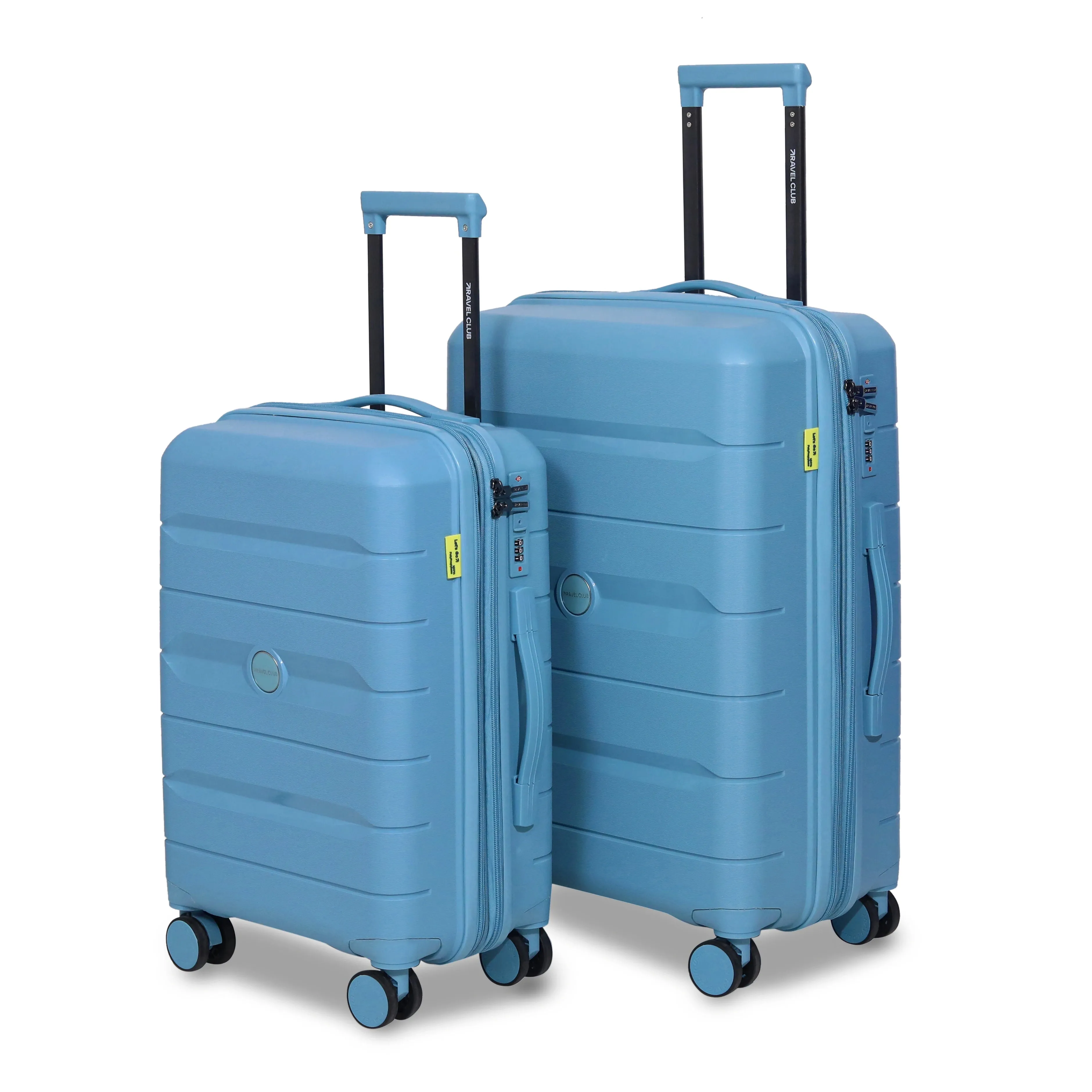The Orlando Light Blue - Unbreakable Expandable Luggage