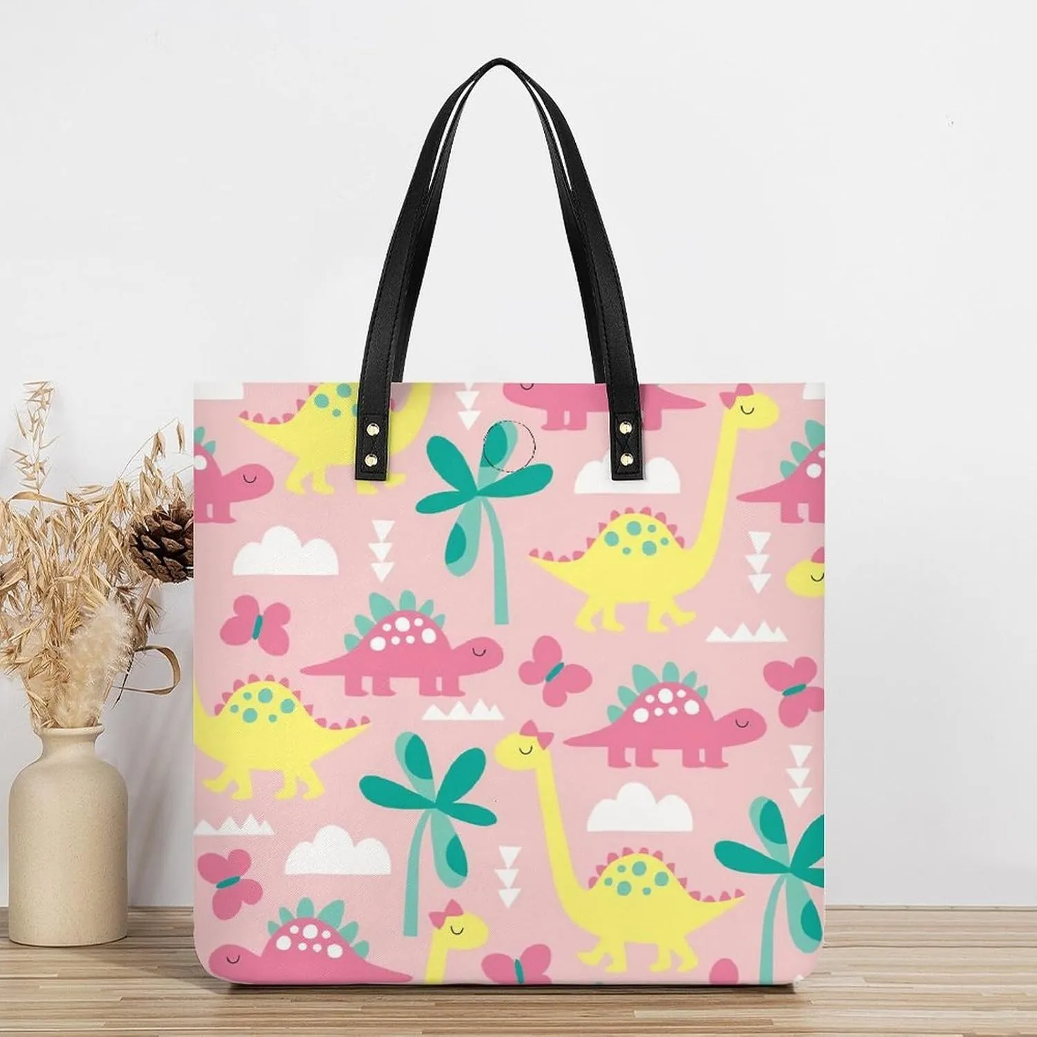 TigerPrint Fashionable All Printed Leather Handbag Unisex