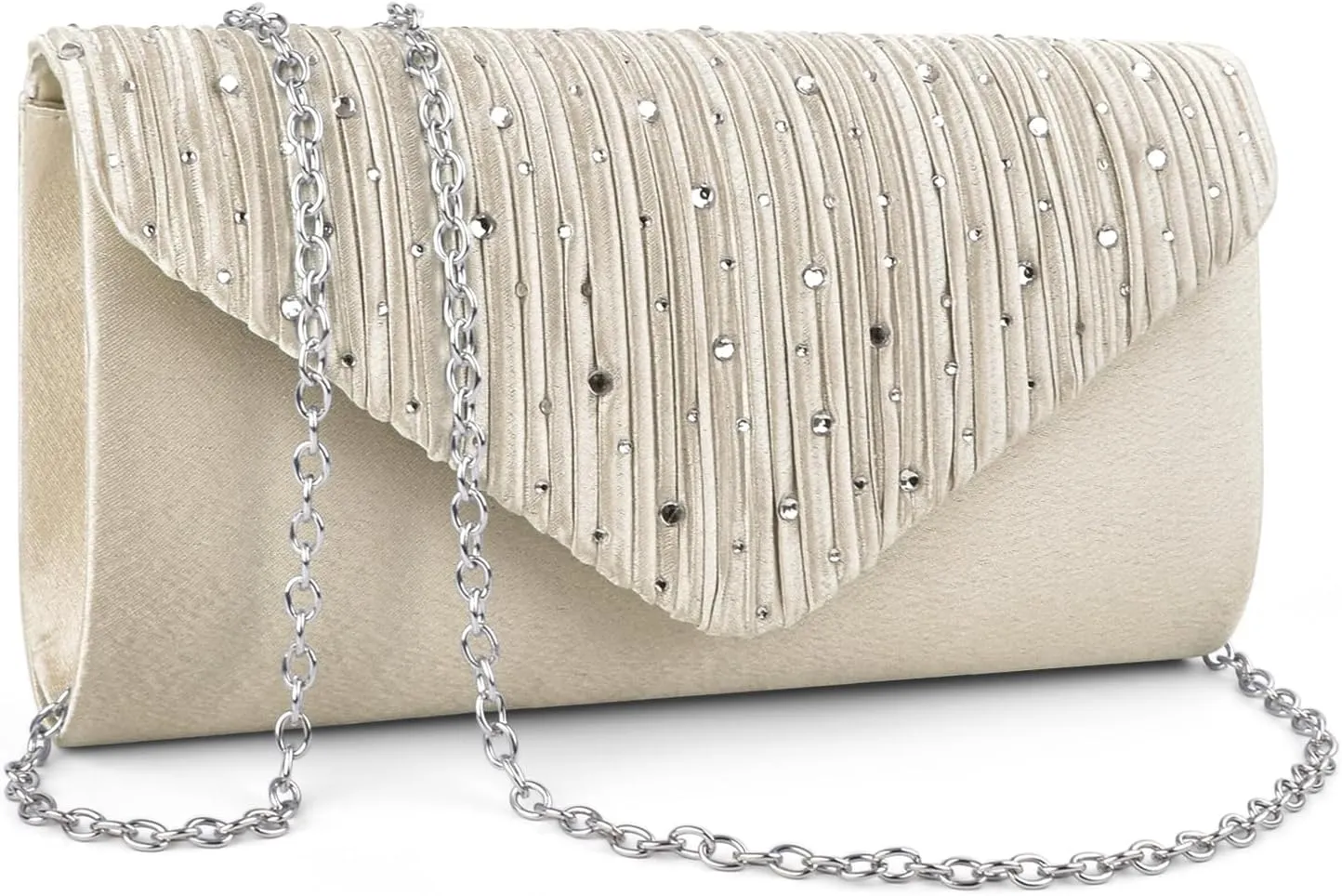 TINDTOP Evening Clutch Purses for Women Handbags for Formal Wedding Party Cocktail Prom Crossbody Shoulder Envelope Bag