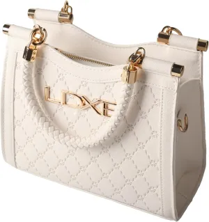 TMA EYES Women PU Leather Handbag Satchel Purses Top Handle Shoulder Totes Crossbody Bag