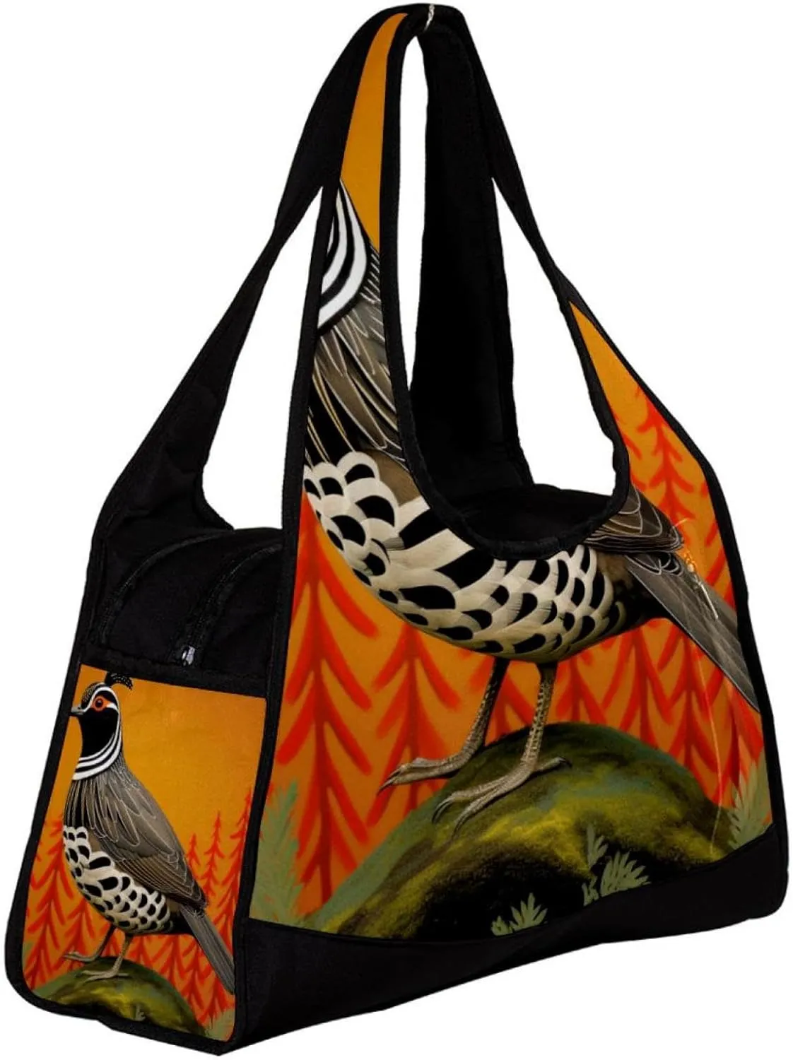 Travel Bag,Mens Gym Bag,Womens Gym Bag,Wild Forest Bird,Sports Bag