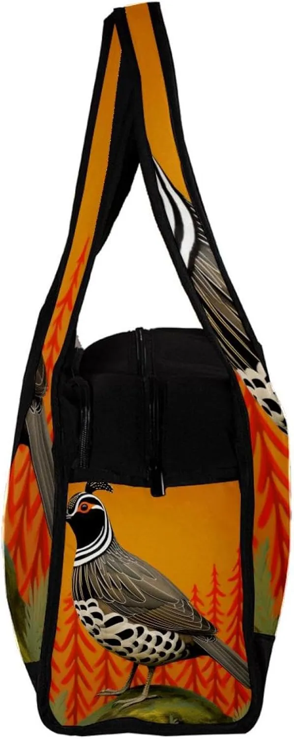 Travel Bag,Mens Gym Bag,Womens Gym Bag,Wild Forest Bird,Sports Bag