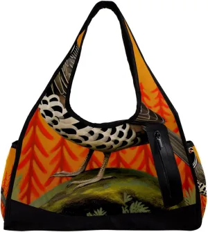 Travel Bag,Mens Gym Bag,Womens Gym Bag,Wild Forest Bird,Sports Bag