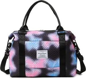 Travel Carry on Bags Overnight Bag Gym Bag for Women Travel Essentials Sport Gym Bag for Men Black