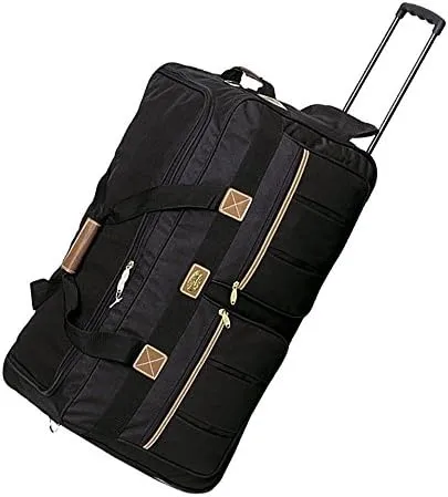 Travel Deluxe 22" Rolling Duffle Bag Suitcase Duffel Luggage