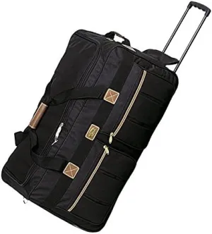 Travel Deluxe 22" Rolling Duffle Bag Suitcase Duffel Luggage