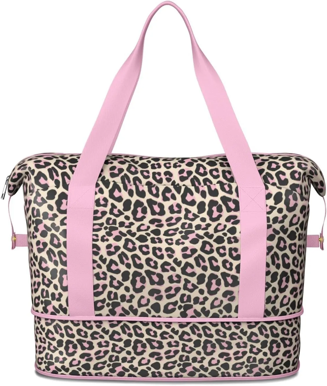 Travel Duffel Bag,Large Weekender Tote for Women, Shoulder Weekender Overnight Bag for Women,Gym Duffel Bag with Wet Pocket