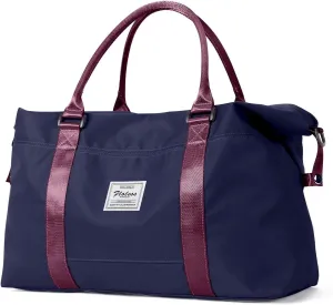 Travel Duffel Bag,Sports Tote Gym Bag,Shoulder Weekender Overnight Bag for Women
