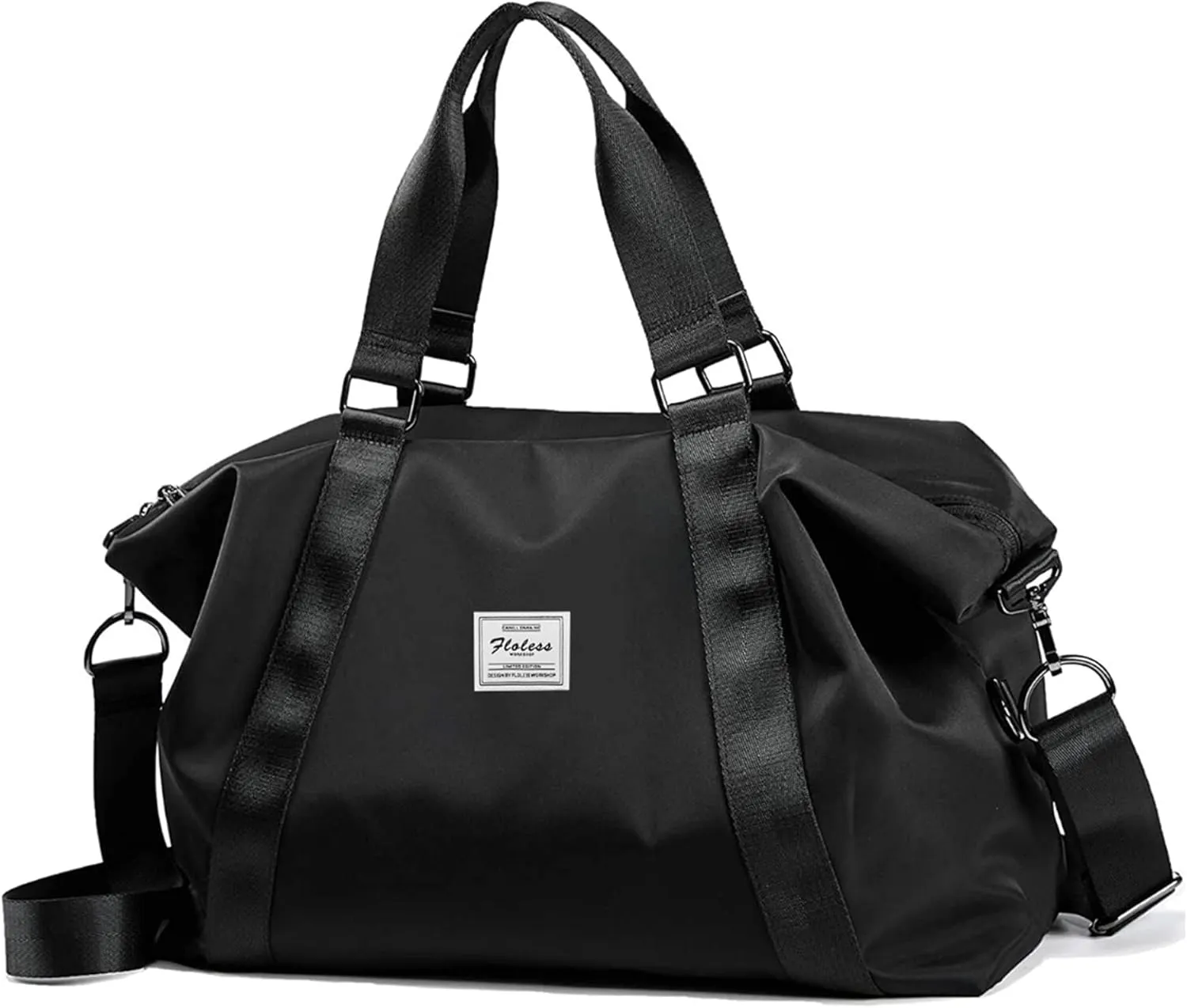 Travel Duffel Bag,Sports Tote Gym Bag,Shoulder Weekender Overnight Bag for Women