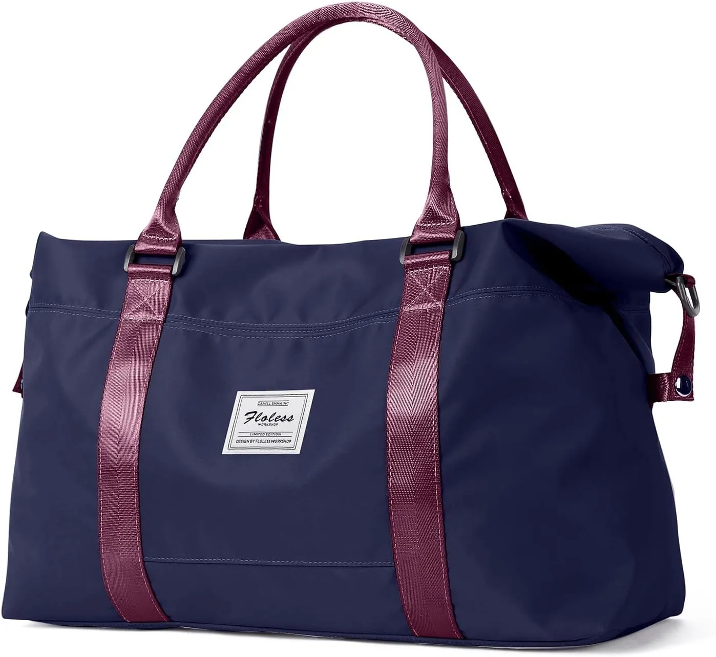 Travel Duffel Bag,Sports Tote Gym Bag,Shoulder Weekender Overnight Bag for Women