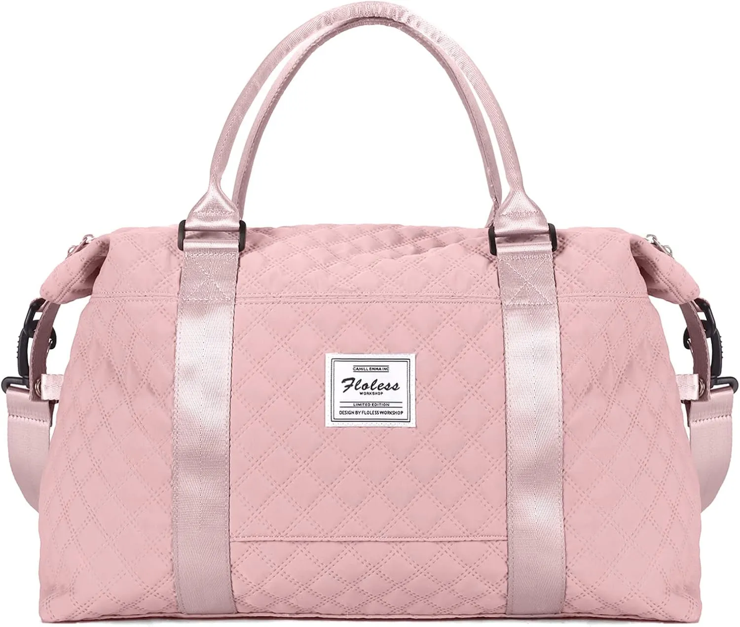 Travel Duffel Bag,Sports Tote Gym Bag,Shoulder Weekender Overnight Bag for Women