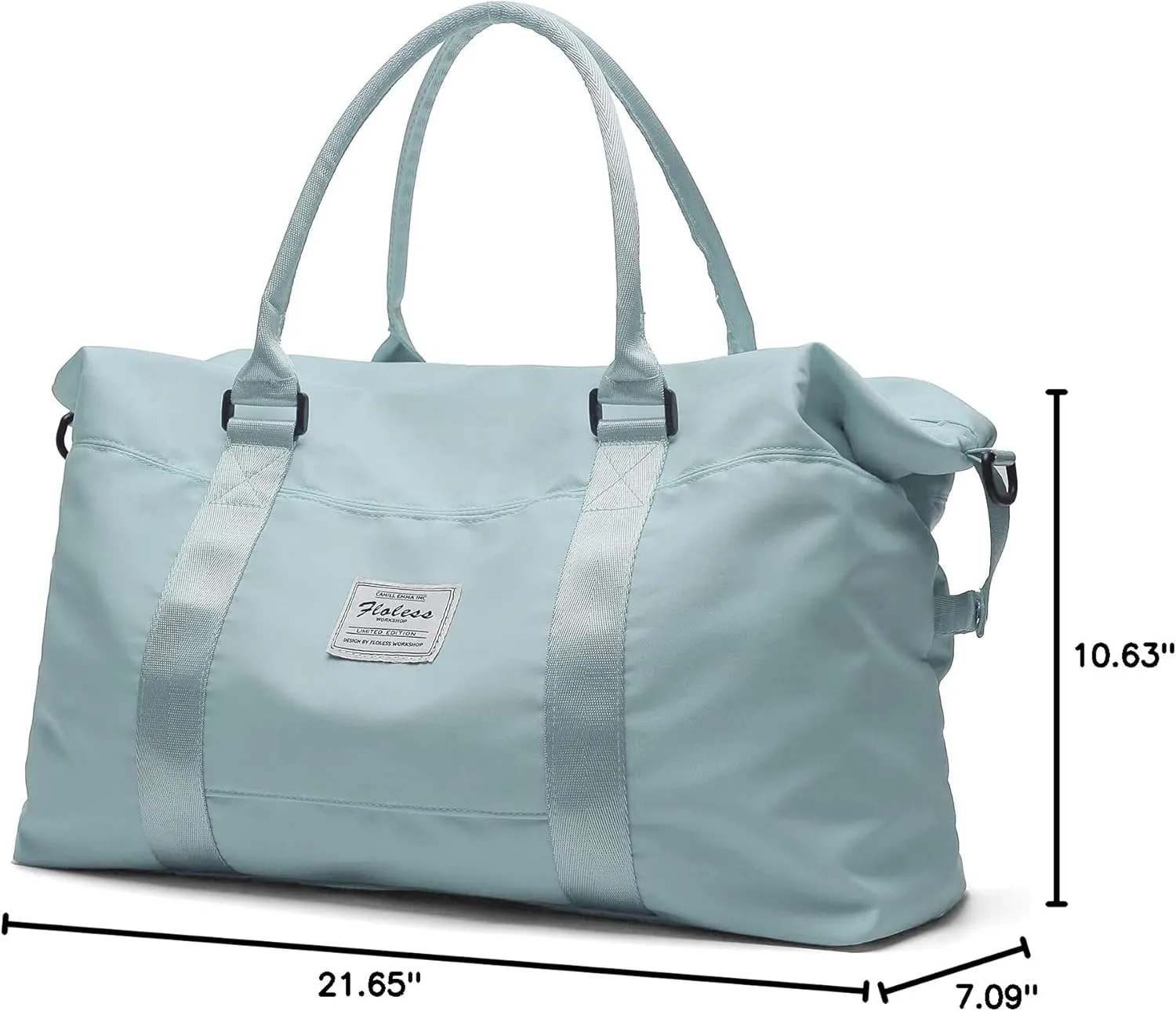 Travel Duffel Bag,Sports Tote Gym Bag,Shoulder Weekender Overnight Bag for Women