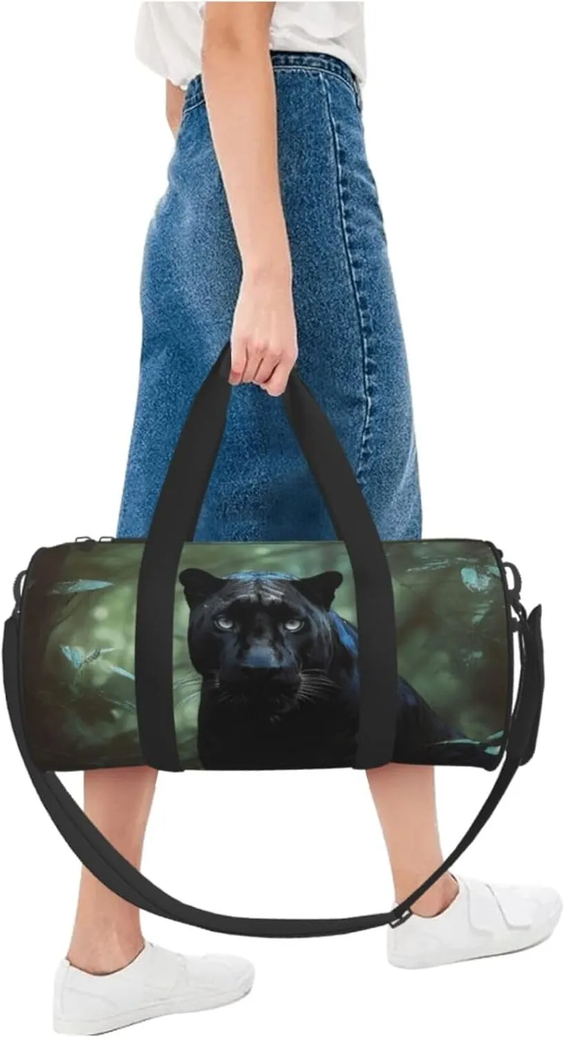 Travel Duffle Bag Weekender Bags For Men Women With Shoe Compartment Large Capacity Weekender Overnight Bag Tree Animal Carry On Tote Bags Sport Gym Bag For Travel Yoga