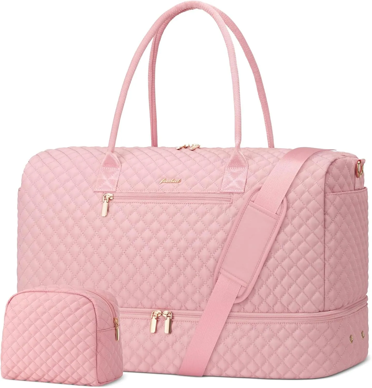 Travel Duffle Weekender Bags for Women - Carry on Bag with Shoe Compartmen Overnight Bag Hospital Bags for Labor and Delivery