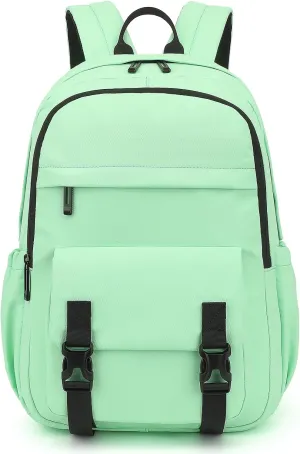 Travel Laptop Backpack for Women, 15.6 Inch Professional Laptop Bag for College Work Business School Teacher Nurse (Green)