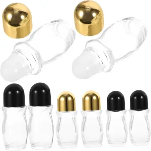 Travel Size Pump Bottle Rose Quartz Roller Bottles Essential Oil for Packaging