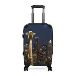 Travel Suitcase - Seattle Skyline Stylish Travel Luggage for Adventurers