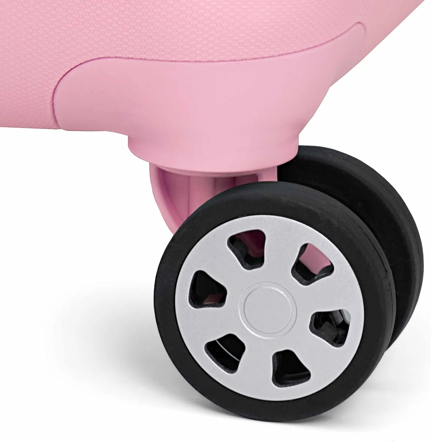 Traveler's Choice Pagosa Indestructible Hardshell Expandable Spinner Luggage, Pink, 2 Piece Set