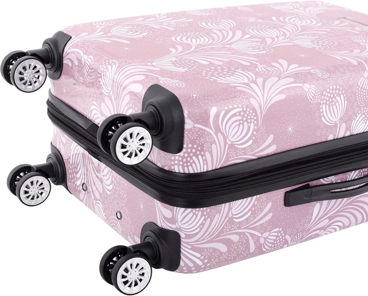 Travelers Club Bella Caronia Deluxe 20", 7 Luggage & Travel Accessories, Selva, 3 Piece Set