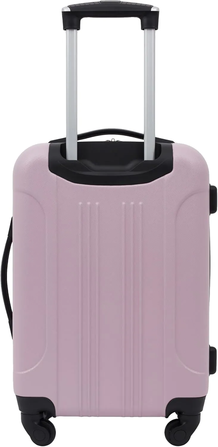 Travelers Club Chicago Hardside Expandable Spinner Luggage, Lilac, 20" Carry-On