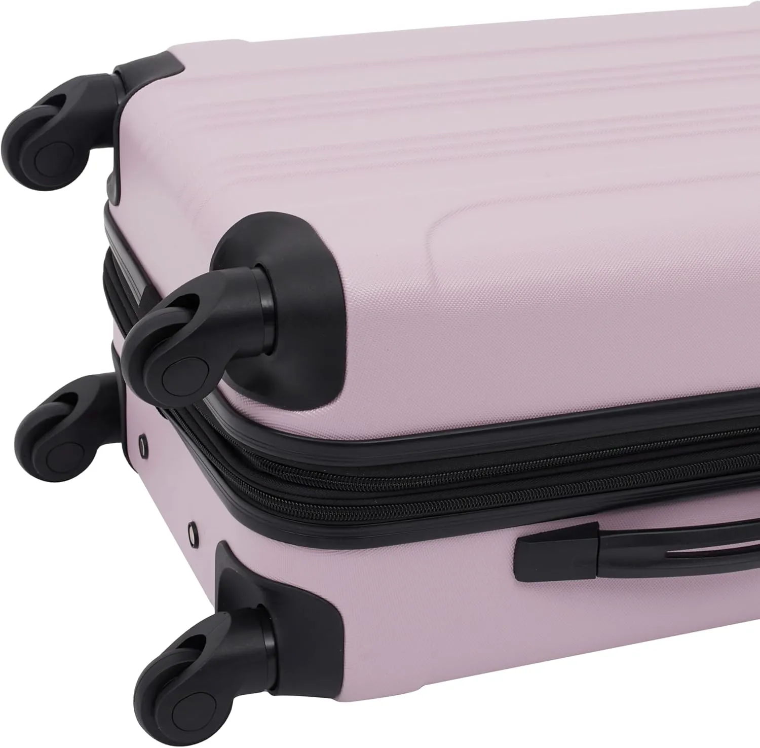 Travelers Club Chicago Hardside Expandable Spinner Luggage, Lilac, 20" Carry-On