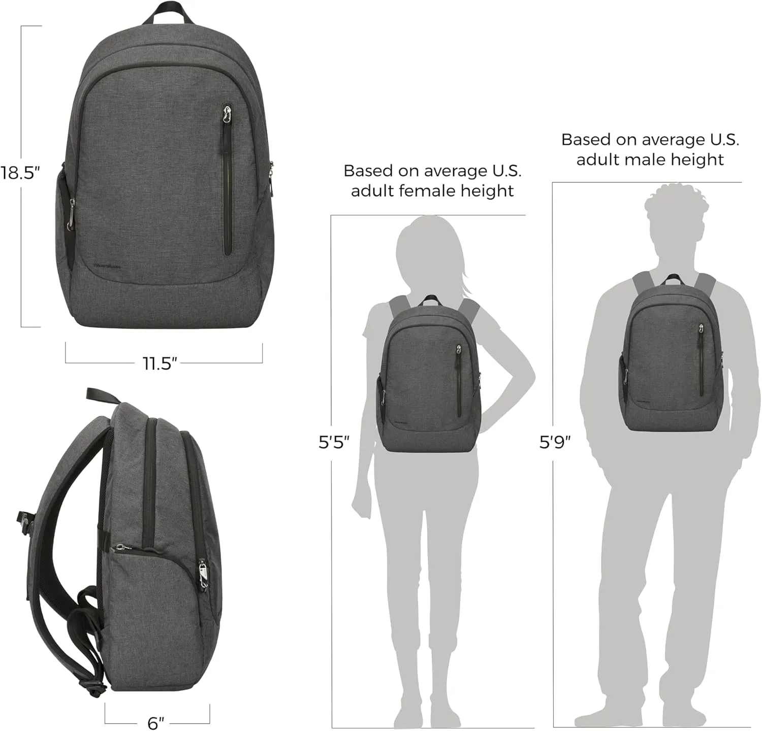 Travelon Anti Theft Urban Backpack