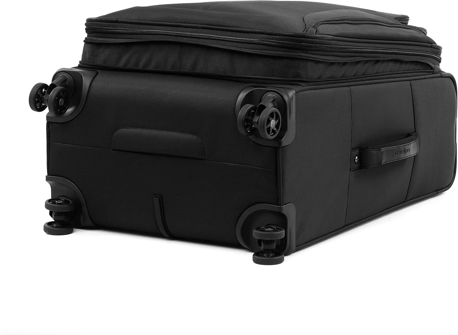 Travelpro Tourlite Softside 2-Piece Set, Expandable Luggage with 4 Spinner Wheels, Lightweight Suitcase, 21" Carry-On, 25" Checked Medium, Black
