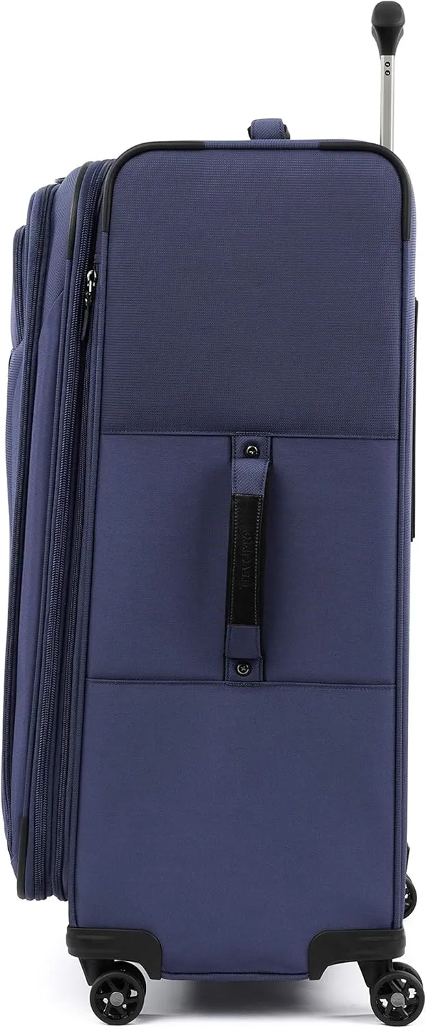Travelpro Tourlite Softside 2-Piece Set, Expandable Luggage with 4 Spinner Wheels, Lightweight Suitcase, 21" Carry-On, 29 Check Large, Blue