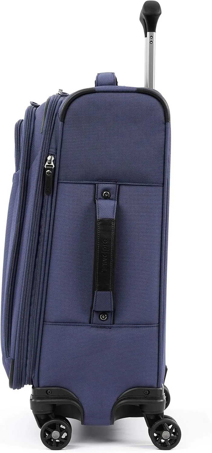 Travelpro Tourlite Softside 2-Piece Set, Expandable Luggage with 4 Spinner Wheels, Lightweight Suitcase, 21" Carry-On, 29 Check Large, Blue