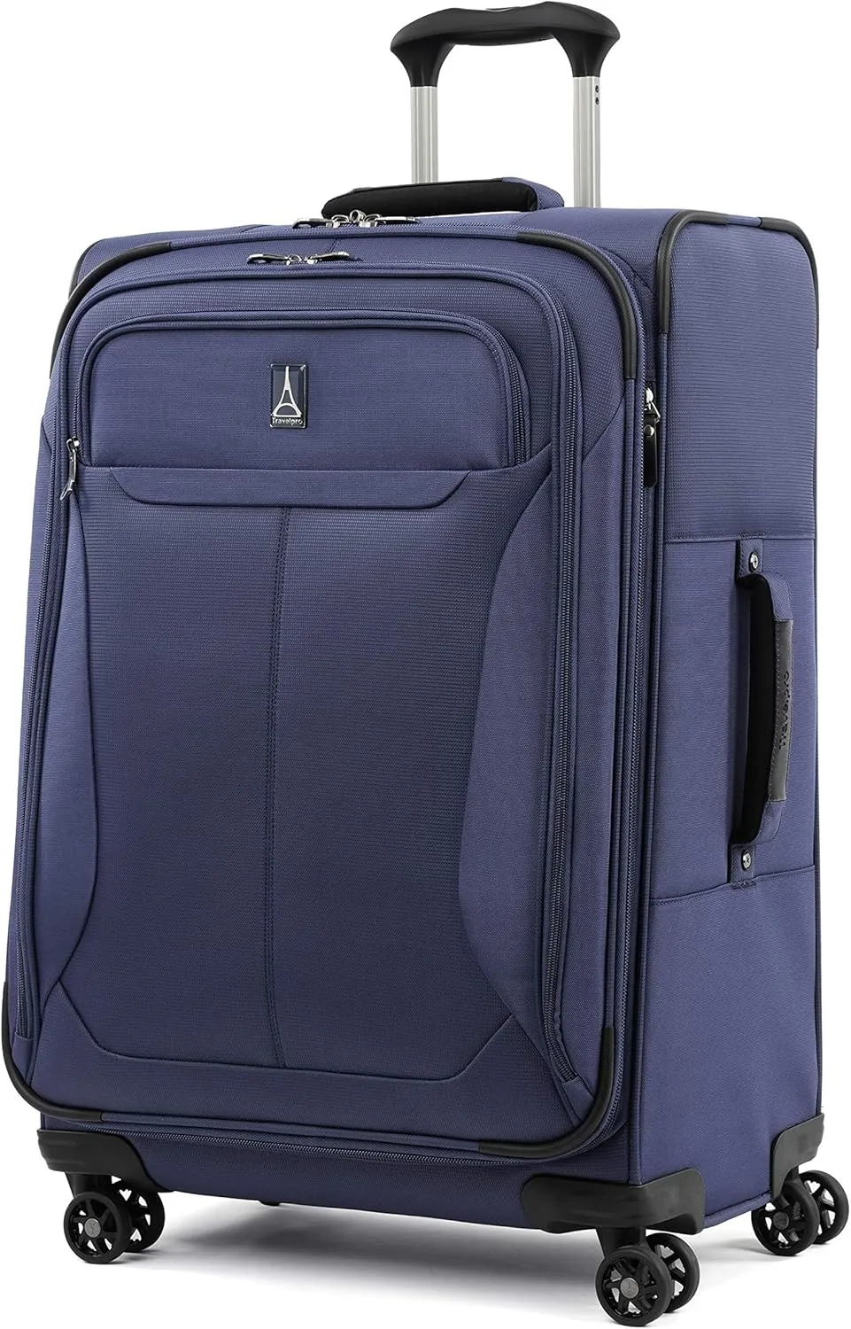Travelpro Tourlite Softside 3-Piece Set, Expandable Luggage with 4 Spinner Wheels, Lightweight Suitcase, 21" Carry-On, 25" Checked Medium, 29 Check Large, Blue