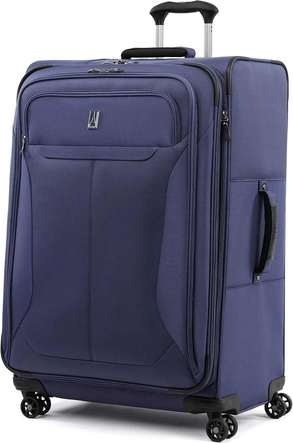 Travelpro Tourlite Softside 3-Piece Set, Expandable Luggage with 4 Spinner Wheels, Lightweight Suitcase, 21" Carry-On, 25" Checked Medium, 29 Check Large, Blue