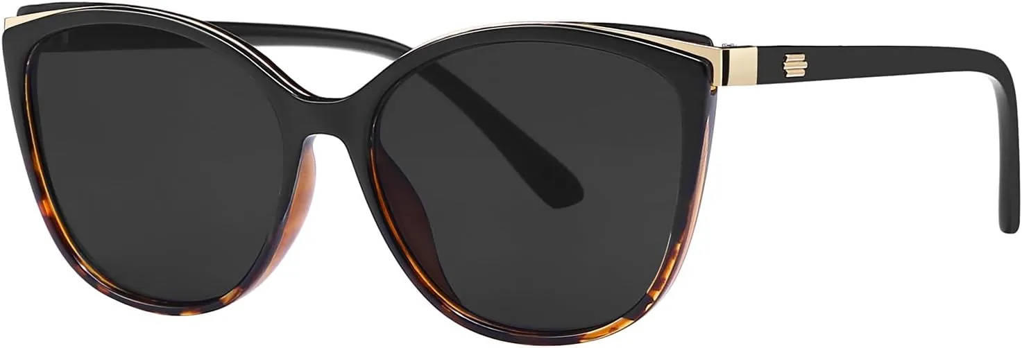 Trendy Cat Eye Sunglasses for Women Fashion Cateye UV400 Protection Glasses CL22017